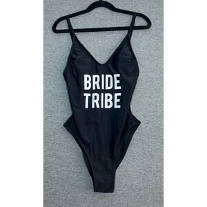 Xhilaration | Women's Bridesmaid Wedding Bride Tribe One Piece Bathing Suit | XS